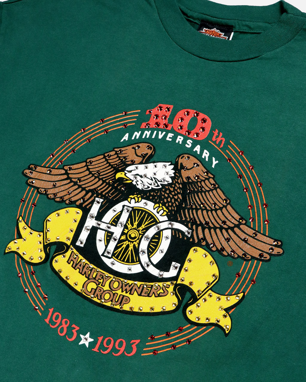 HARLEY 10TH ANNIVERSARY SS TEE - 相当サイズ:L