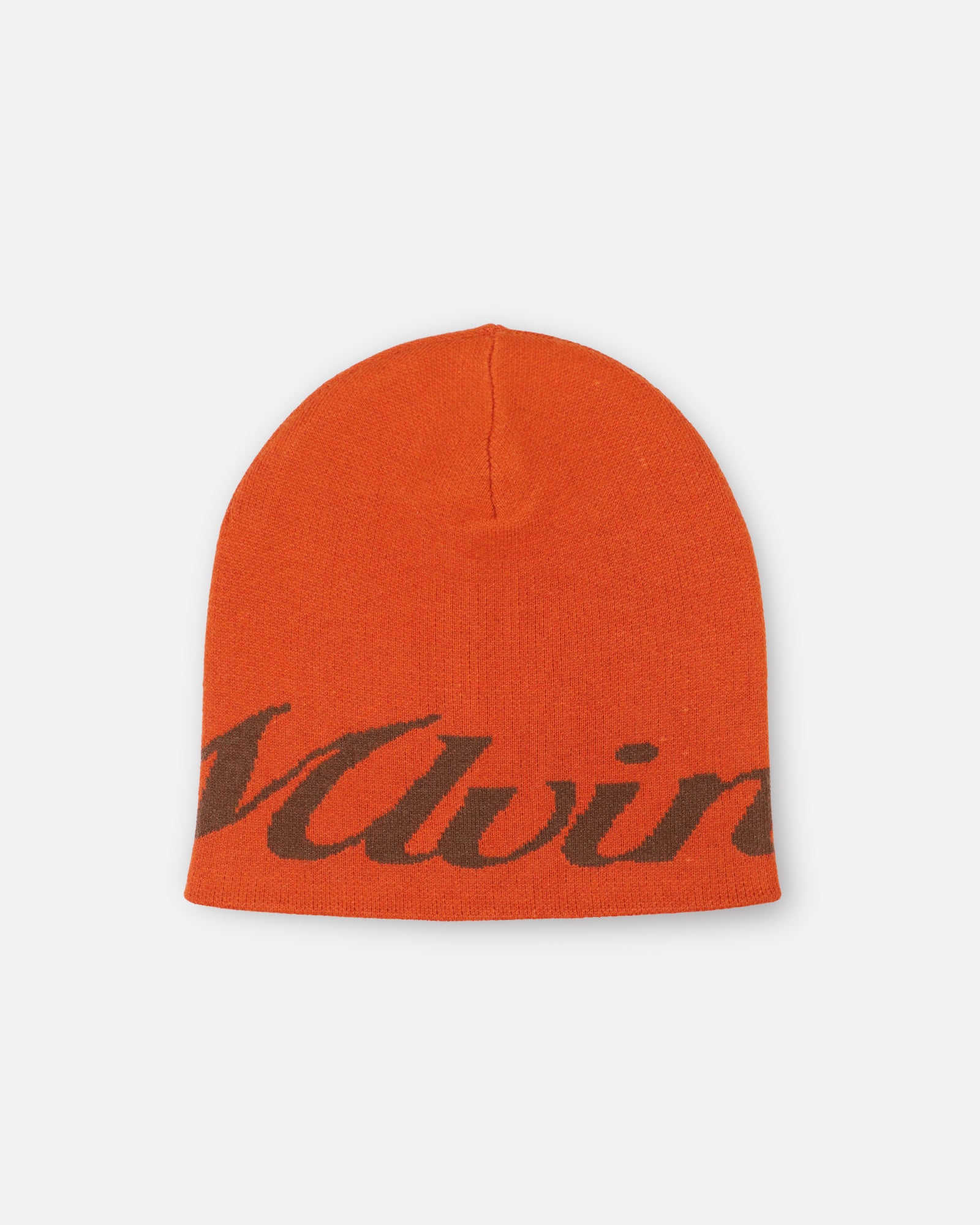 SCRIPT LOGO BEANIE - ORANGE