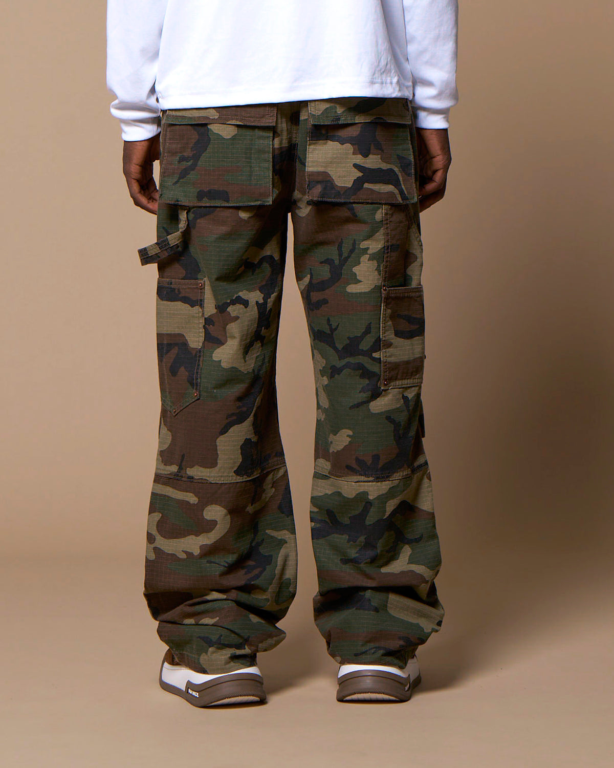 CARPENTER CARGO PANTS - CAMO