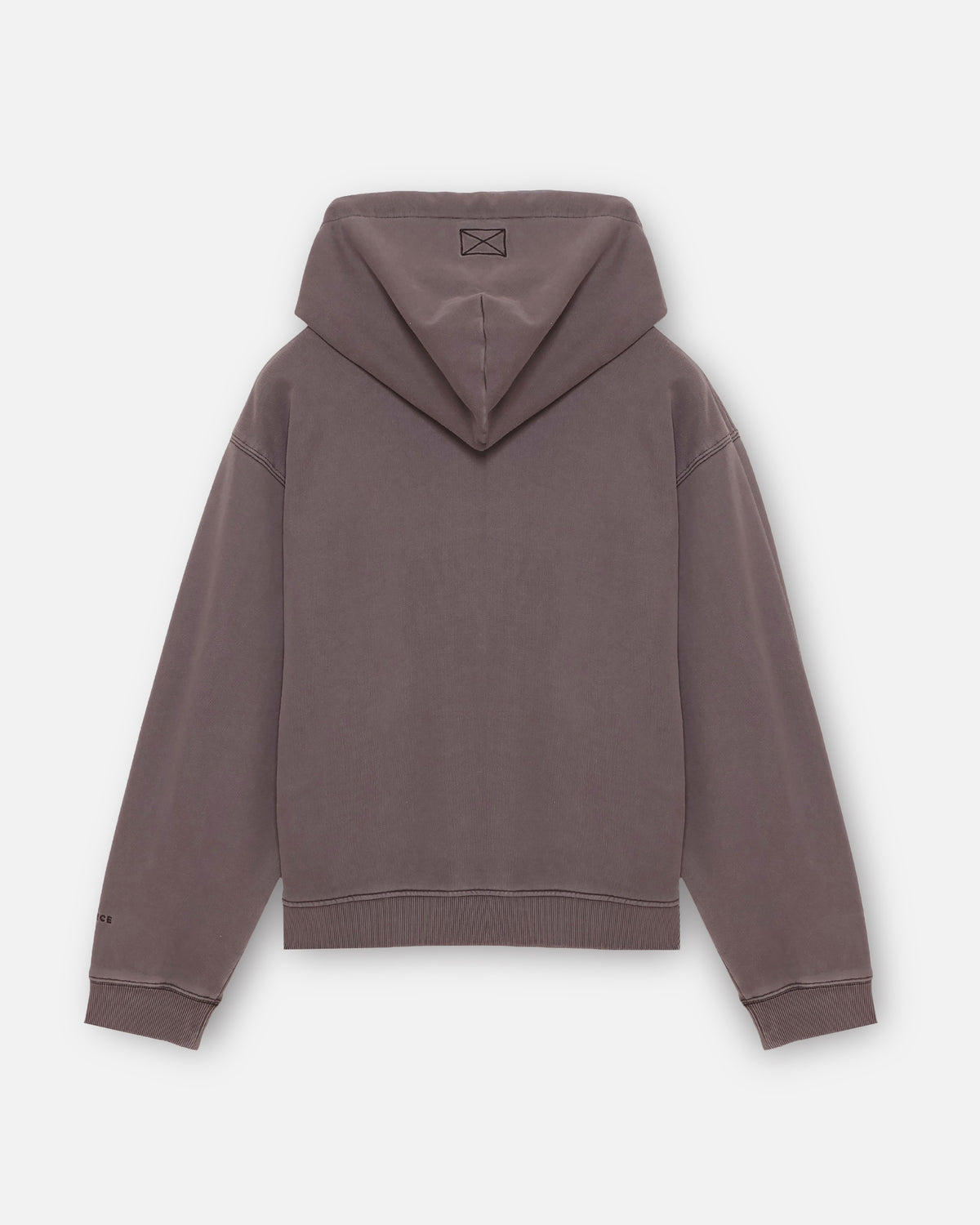 SCRIPT LOGO HOODY - CHARCOAL