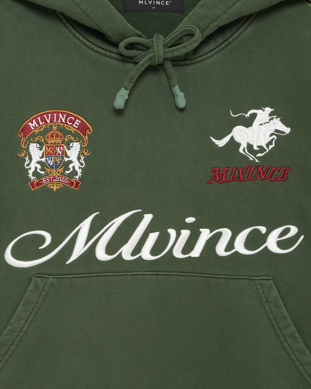 SCRIPT LOGO HOODY - GREEN
