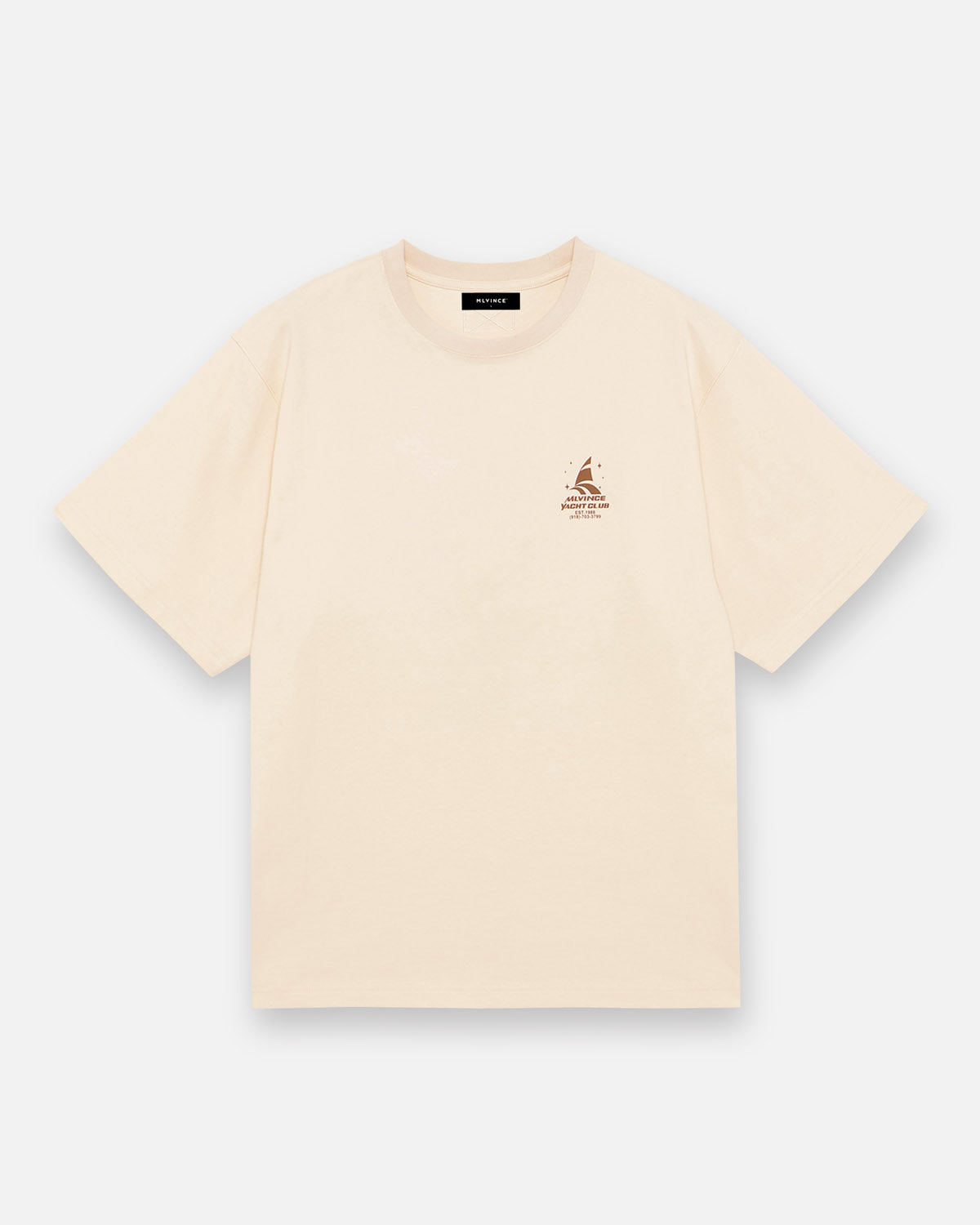 YACHT CLUB S/S TEE - BEIGE