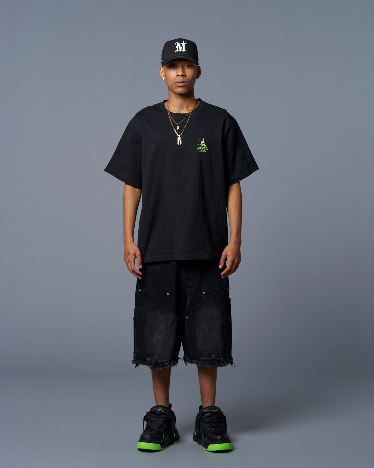 YACHT CLUB S/S TEE - BLACK