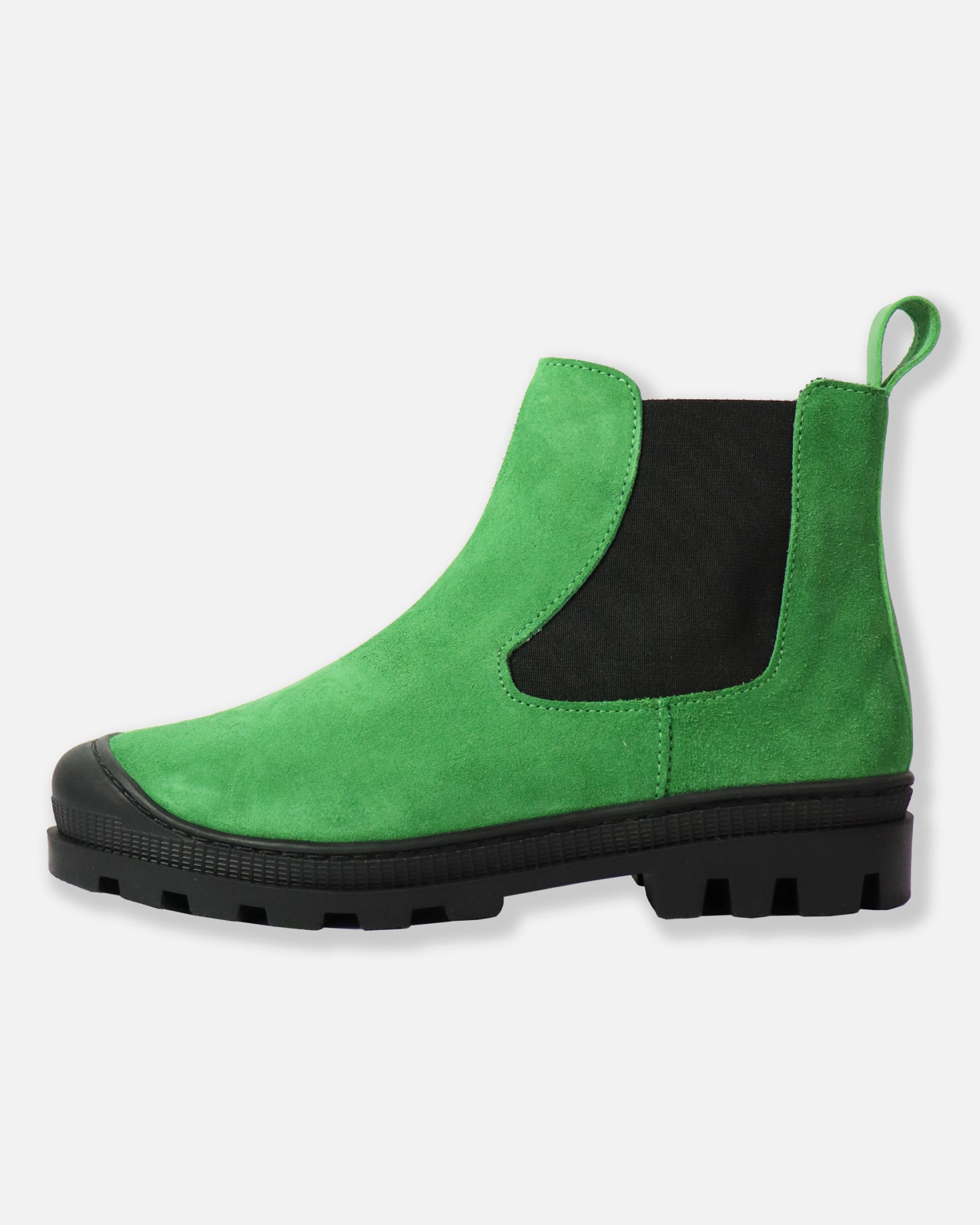 COMBAT CHELSEA BOOTS - GREEN