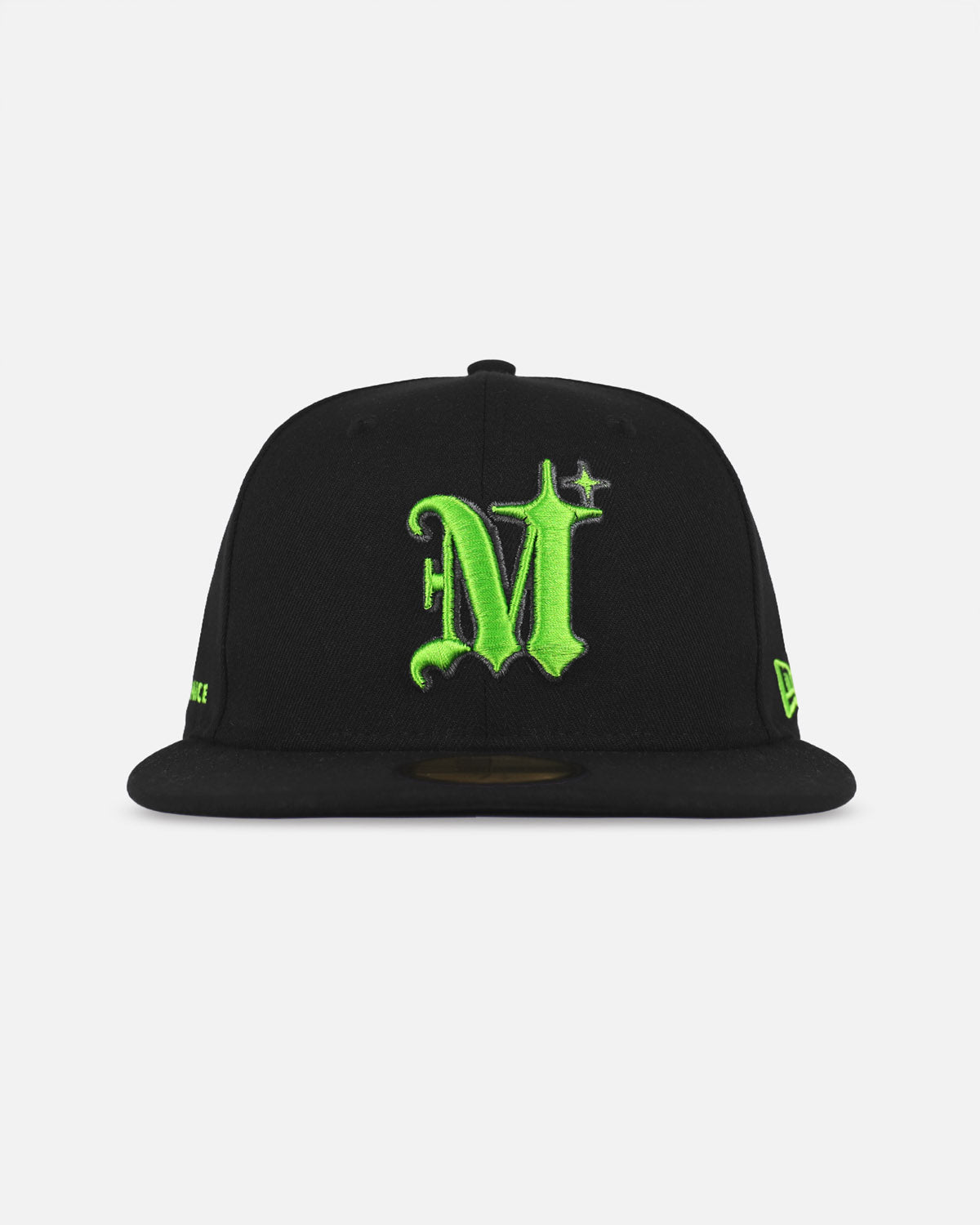 NEW ERA® 59FIFTY AUTHENTIC LOGO CAP - BLACK / LIME