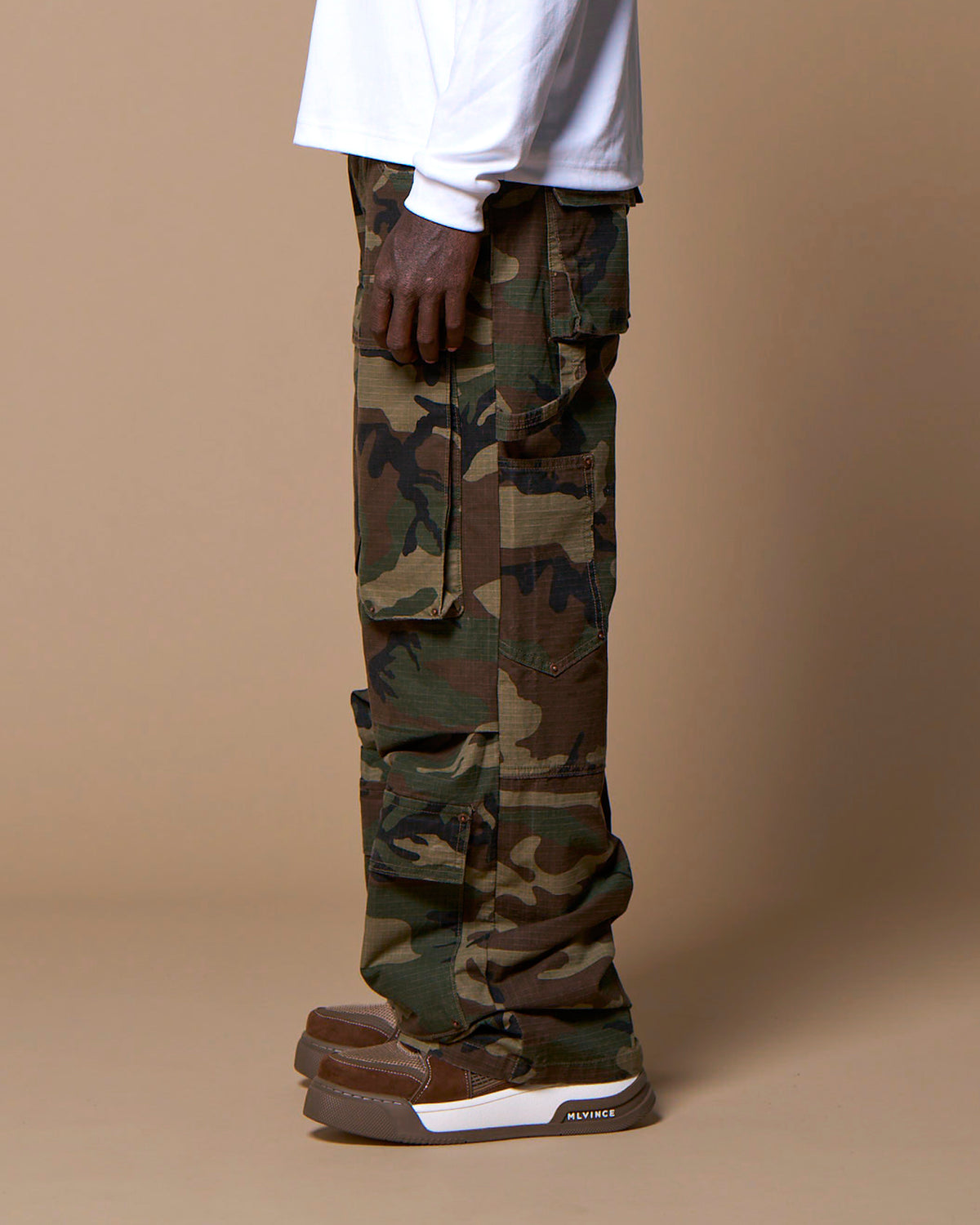 CARPENTER CARGO PANTS - CAMO