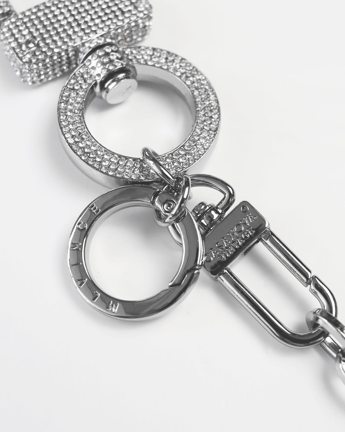 CASANOVA CULTURE KEY CHAIN - SILVER