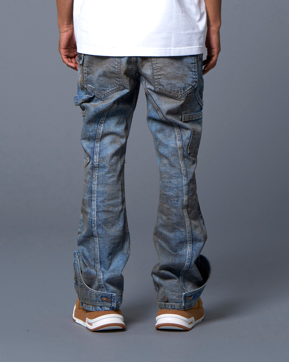 DOUBLE KNEE JEANS - INDIGO