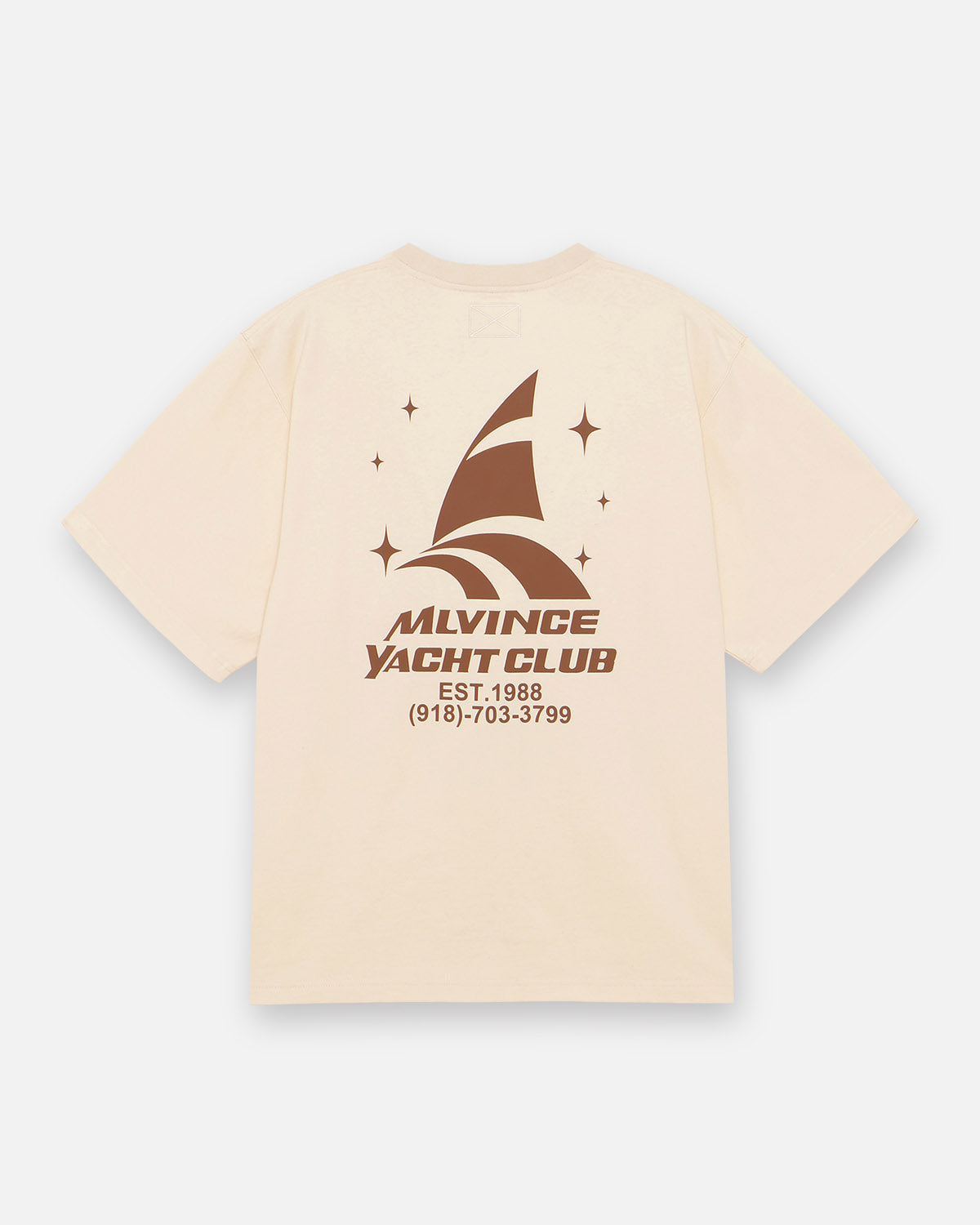 YACHT CLUB S/S TEE - BEIGE