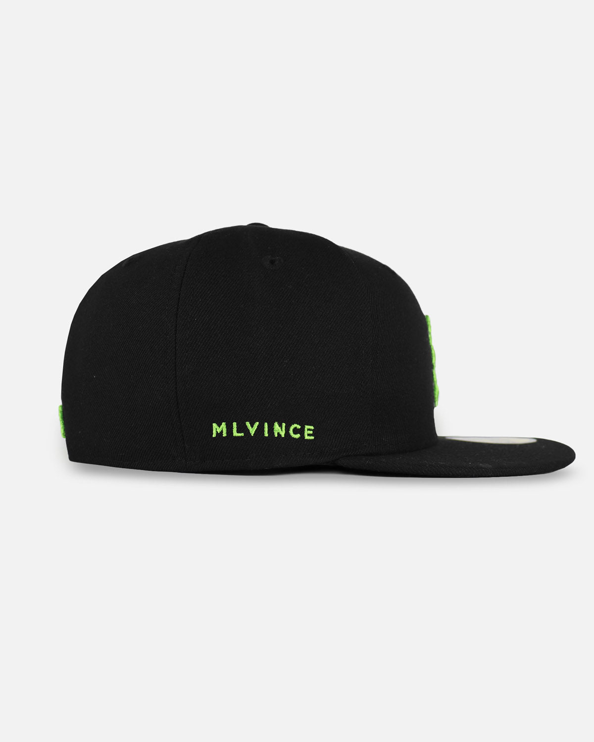 NEW ERA® 59FIFTY AUTHENTIC LOGO CAP - BLACK / LIME